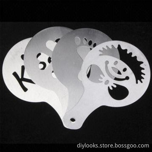 Fancy Coffee Mold (4pcs in one packaging)